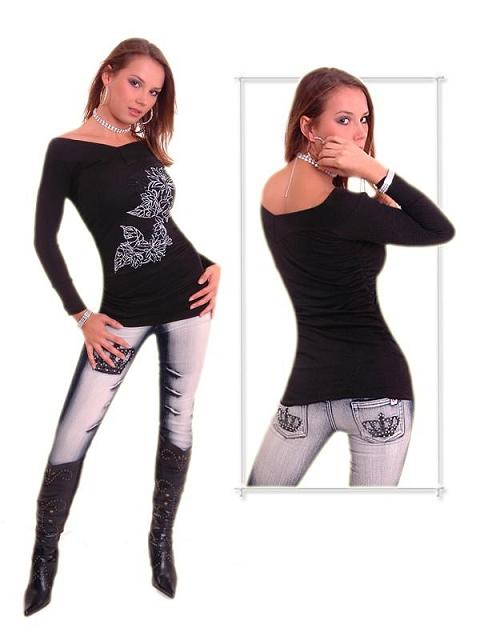 minišaty, dlouhé tričko - S/M