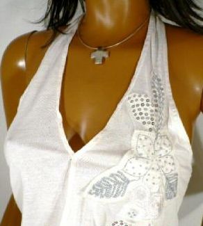 top VERO MODA - L - přírodní