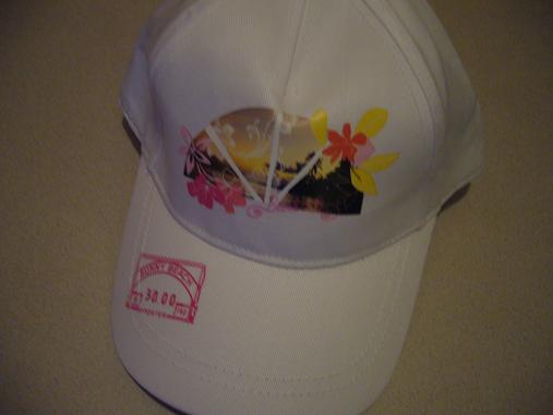 kšiltovka Barbie - 54 - bílá