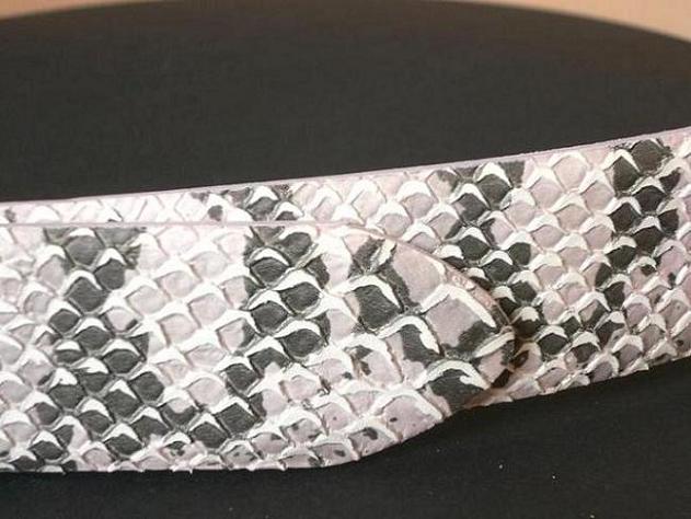 hadí pásek - 95 - světlounká fialová