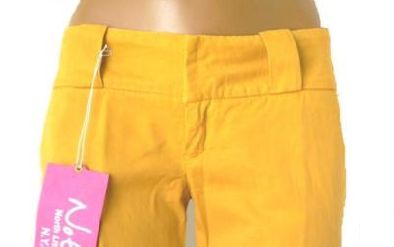 kalhoty Nolita - 27 - hořčicová