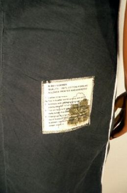 šatičky Broadway - 34/36 - černá, po stranách bílý lem